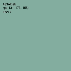 #83AD9E - Envy Color Image