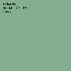 #83AE90 - Envy Color Image