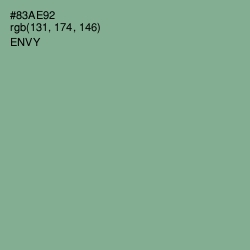 #83AE92 - Envy Color Image