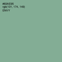 #83AE95 - Envy Color Image