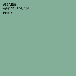 #83AE98 - Envy Color Image