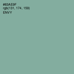 #83AE9F - Envy Color Image