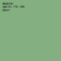 #83AF81 - Envy Color Image