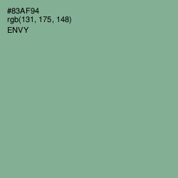 #83AF94 - Envy Color Image