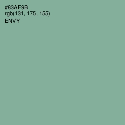 #83AF9B - Envy Color Image