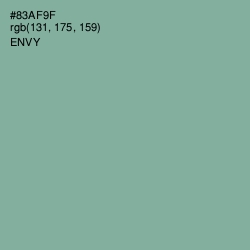 #83AF9F - Envy Color Image