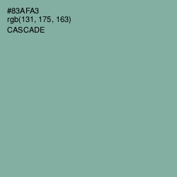 #83AFA3 - Cascade Color Image