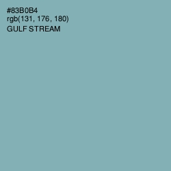 #83B0B4 - Gulf Stream Color Image