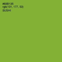 #83B135 - Sushi Color Image