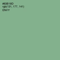 #83B18D - Envy Color Image