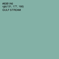 #83B1A6 - Gulf Stream Color Image