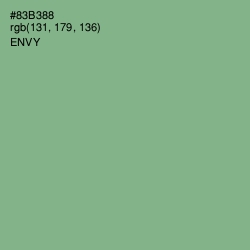 #83B388 - Envy Color Image