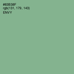 #83B38F - Envy Color Image