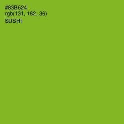 #83B624 - Sushi Color Image