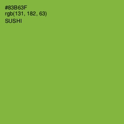 #83B63F - Sushi Color Image