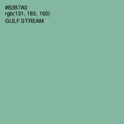 #83B7A0 - Gulf Stream Color Image