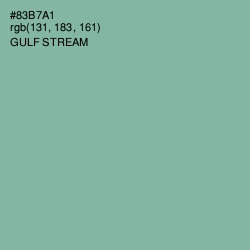 #83B7A1 - Gulf Stream Color Image