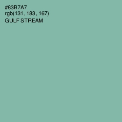 #83B7A7 - Gulf Stream Color Image