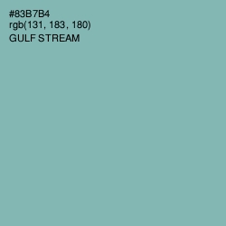 #83B7B4 - Gulf Stream Color Image