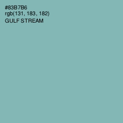 #83B7B6 - Gulf Stream Color Image