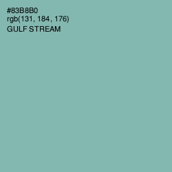 #83B8B0 - Gulf Stream Color Image