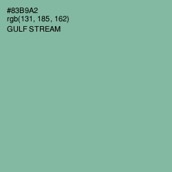 #83B9A2 - Gulf Stream Color Image