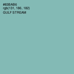 #83BAB6 - Gulf Stream Color Image