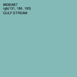 #83BAB7 - Gulf Stream Color Image