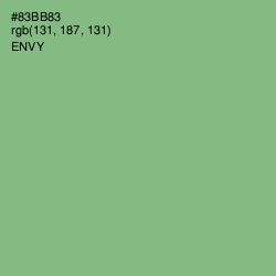#83BB83 - Envy Color Image