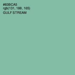 #83BCA5 - Gulf Stream Color Image