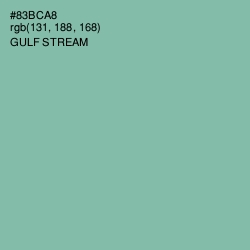 #83BCA8 - Gulf Stream Color Image