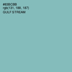 #83BCBB - Gulf Stream Color Image