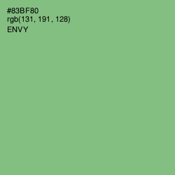 #83BF80 - Envy Color Image