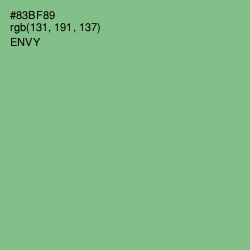 #83BF89 - Envy Color Image