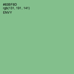 #83BF8D - Envy Color Image