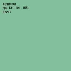 #83BF9B - Envy Color Image