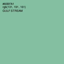 #83BFA1 - Gulf Stream Color Image