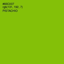 #83C007 - Pistachio Color Image