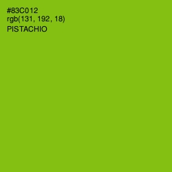 #83C012 - Pistachio Color Image