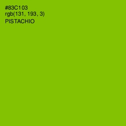 #83C103 - Pistachio Color Image