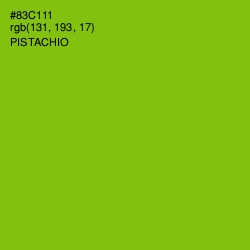 #83C111 - Pistachio Color Image