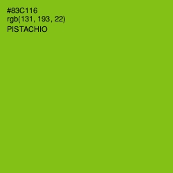 #83C116 - Pistachio Color Image