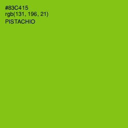 #83C415 - Pistachio Color Image