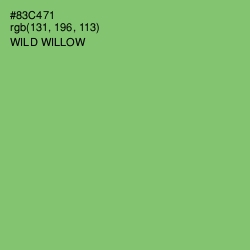 #83C471 - Wild Willow Color Image