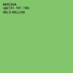 #83C56A - Wild Willow Color Image