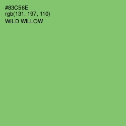 #83C56E - Wild Willow Color Image