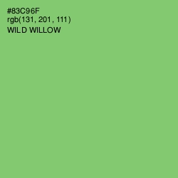 #83C96F - Wild Willow Color Image