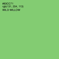 #83CC71 - Wild Willow Color Image