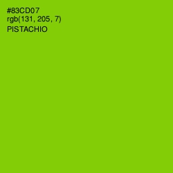 #83CD07 - Pistachio Color Image