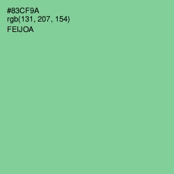 #83CF9A - Feijoa Color Image